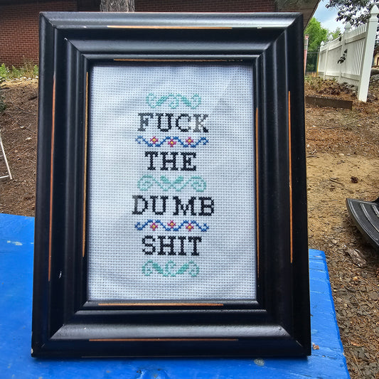 Framed Cross stitch