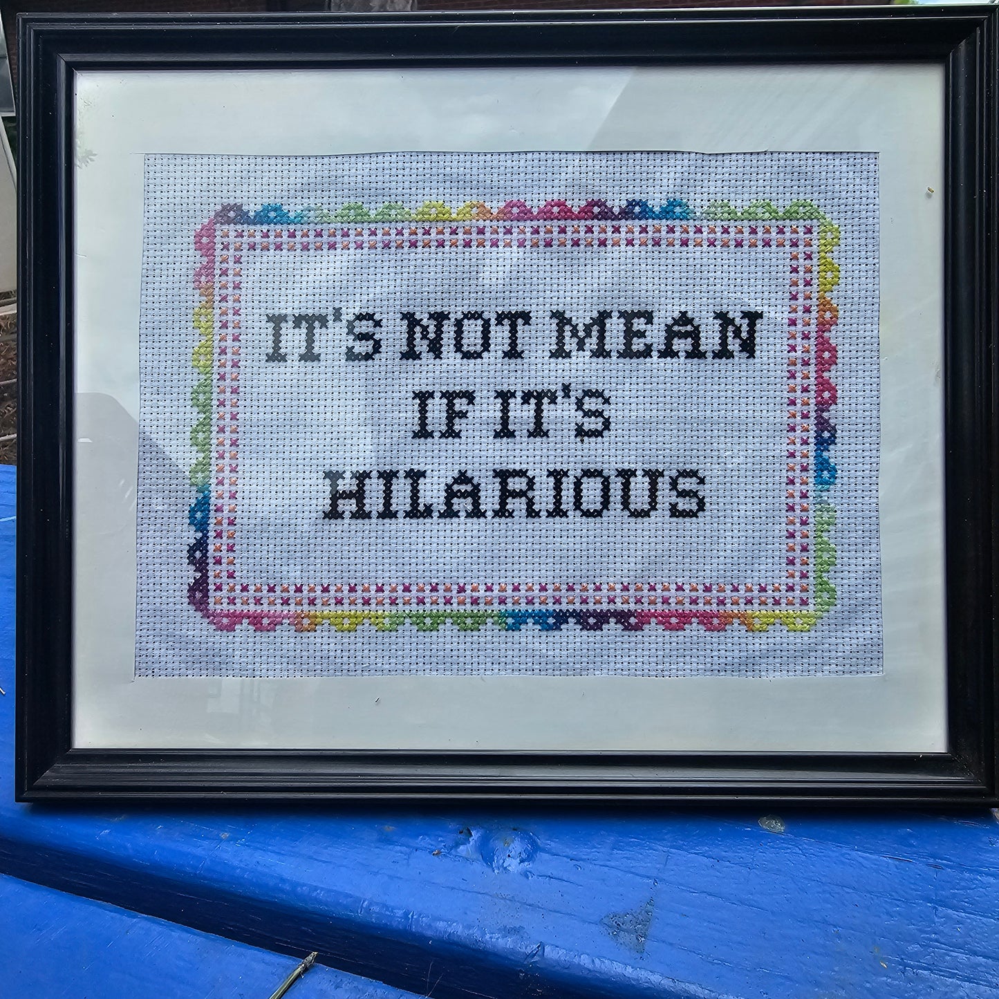 Framed Cross stitch